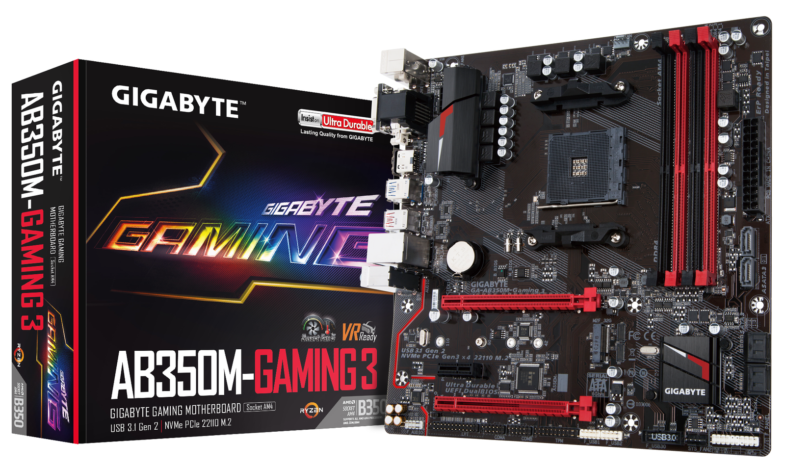 Gigabyte B350M-Gaming 3 AMD Motherboard - Zi-Clone Multimedia