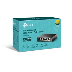 TP-LINK 5-Port Gigabit Easy Smart Switch with 4-Port PoE+