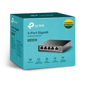 TP-Link TL-SG105S, 5 Port Gigabit Ethernet Network Switch
