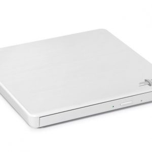 Hitachi-LG GP60NW60 8x DVD-RW USB 2.0 White Slim External Optical Drive