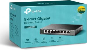TP-LINK TL-SG108S 8-Port Desktop Switch