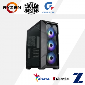 ZIMM AMD 7600G RTX 3060 Cooler Master Gaming PC